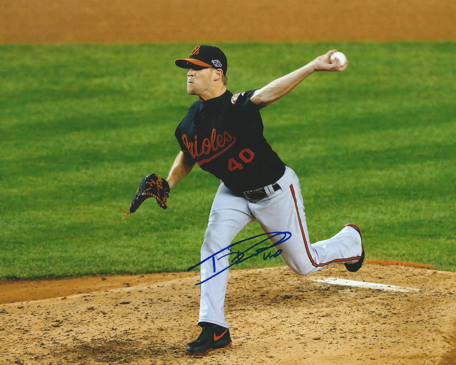 **GFA Baltimore Orioles *TROY PATTON* Signed 8x10 Photo Poster painting T2 COA**