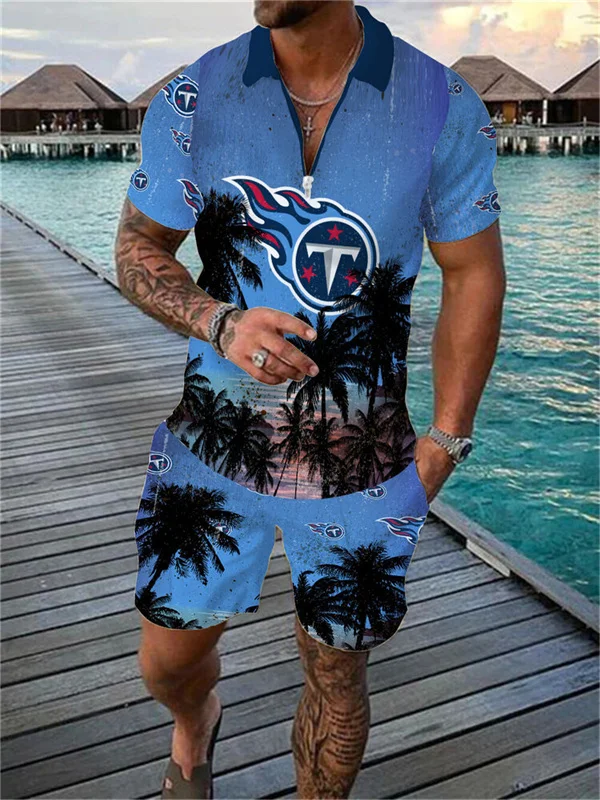 Tennessee Titans
Limited Edition Polo Shirt And Shorts Two-Piece Suits