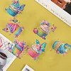 6Pcs Acryl Cupcake Clips - 5d DIY Handwerk Modeaccessoires
