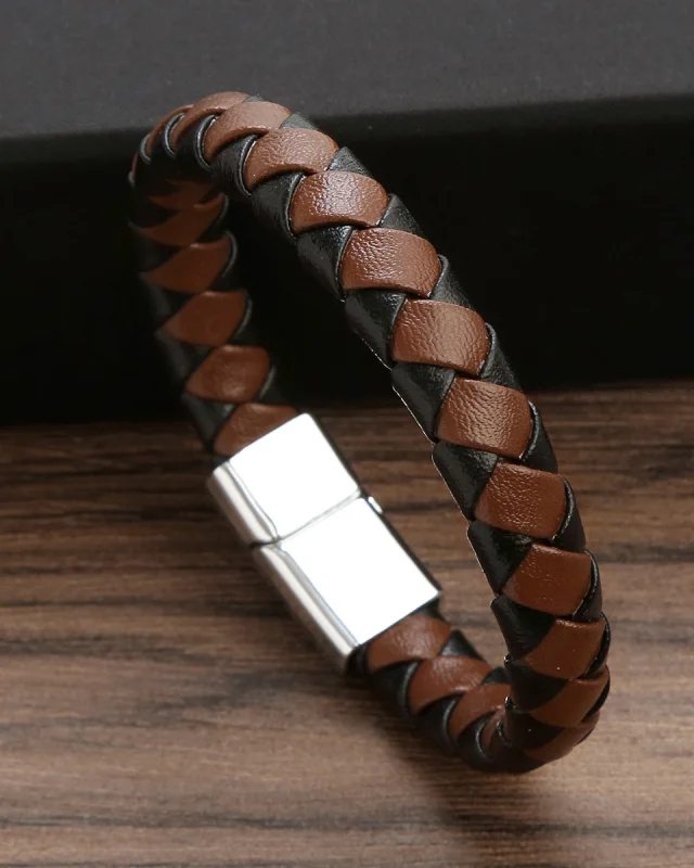 Vintage Braided Bracelet Men's Alloy Bracelet Simple