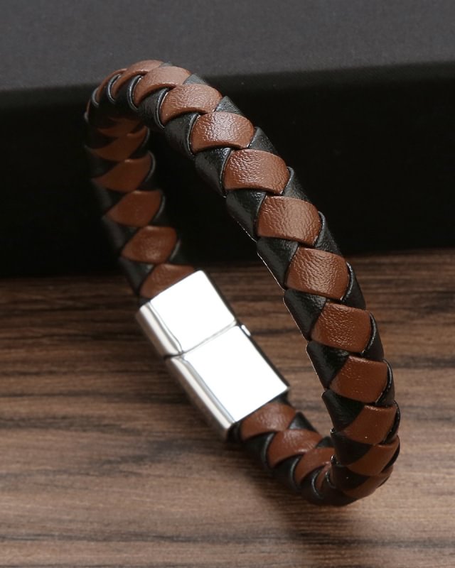 Vintage Braided Bracelet Men's Alloy Bracelet Simple