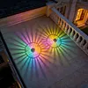Solar Fence Lights Mandala Theme Waterproof Metal Solar Powered Deck Step Stair Lights for Garden Post Patio Decor Gifts for Women Mom