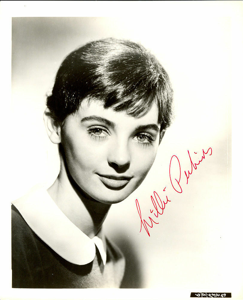 MILLIE PERKINS AUTOGRAPHED SIGNED 8X10 ANNE FRANK ACTRESS