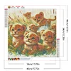 Diamond Painting-DIY Full Round Drill Lion(40x40cm)