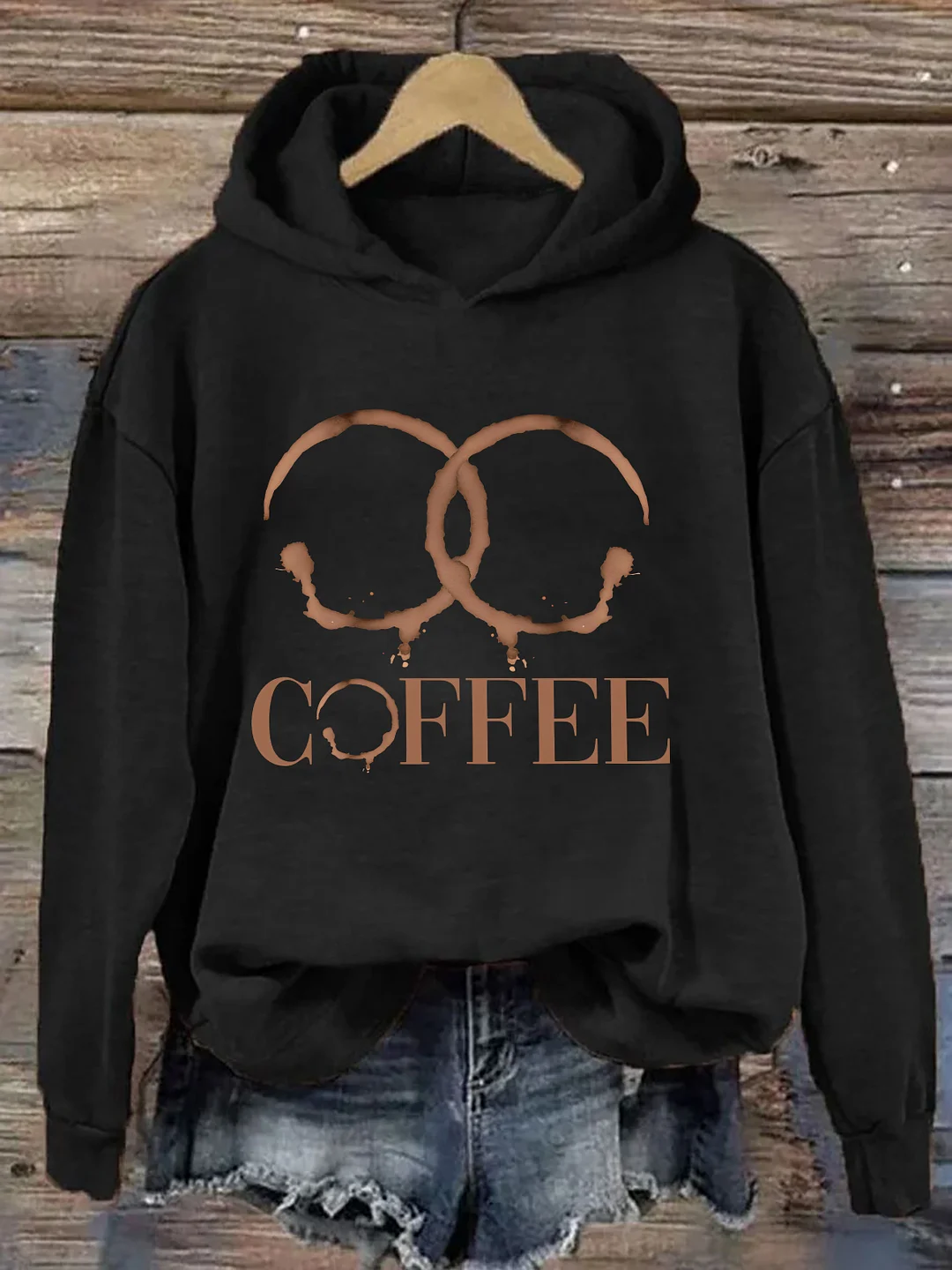 Coffee Stain Rings Hoodie