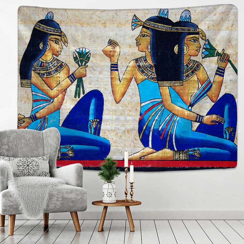 Ancient Egyptian Tribal Savage Tapestry Wall Hanging Home Dorm Decor Bedspread Throw Art Home Decor