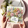 6 PCS Bouquet - 5D DIY Greeting Card
