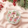 (US Local)6pcs Set Xmas Theme DIY Diamond Painting Coasters Kit with Holder Kit