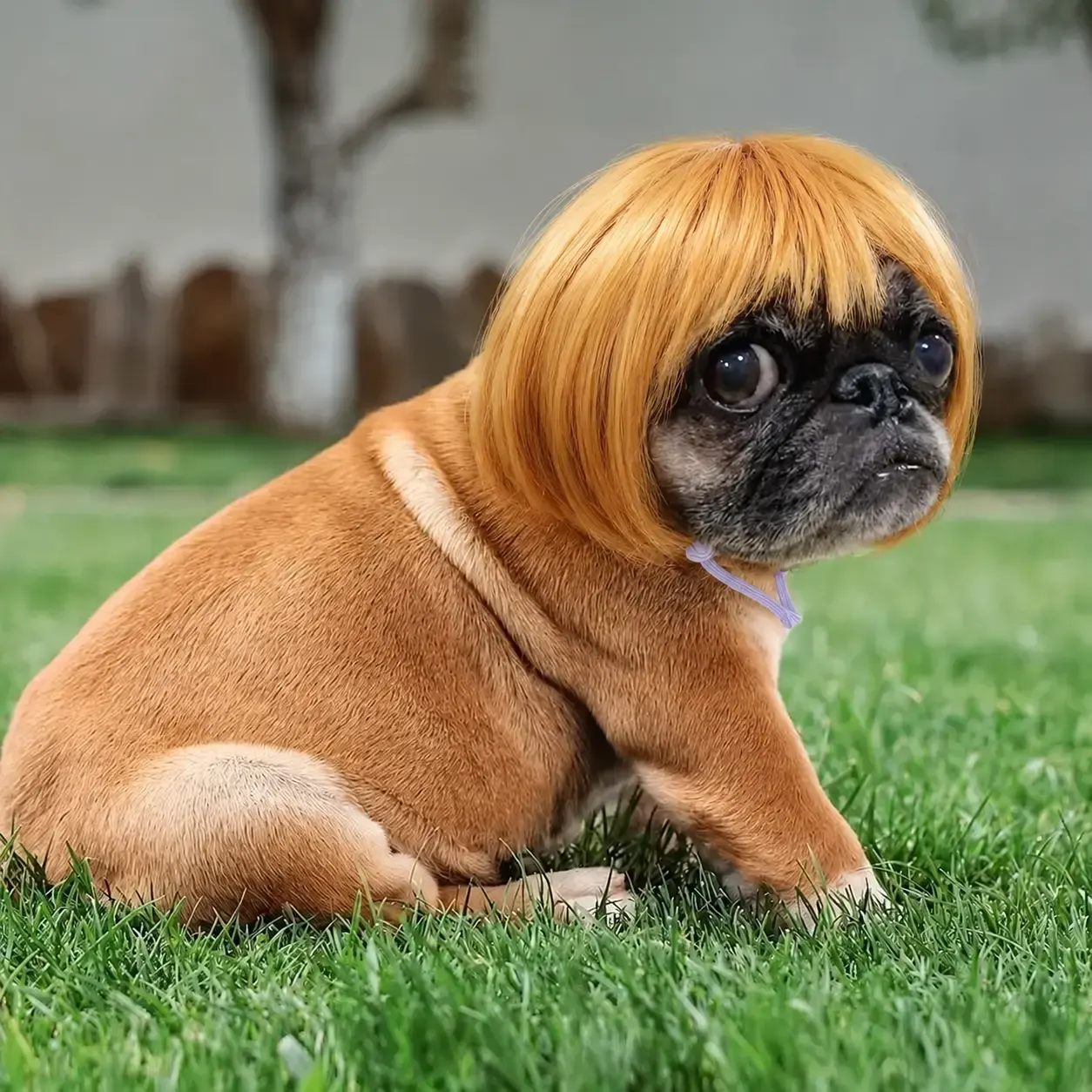 Choose a pet wig style