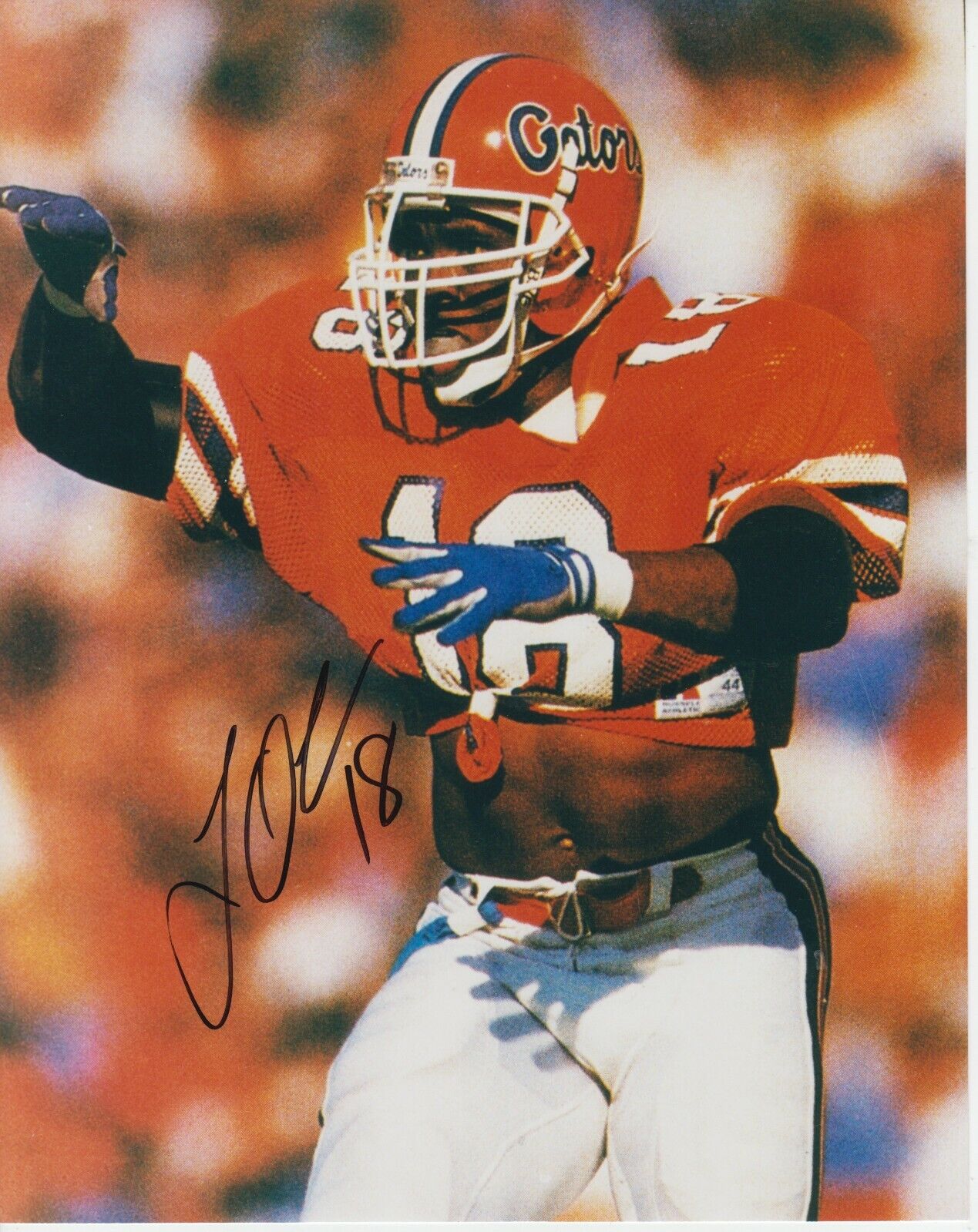 Louis Oliver 8x10 Signed Photo Poster painting w/ COA Florida Gators #1