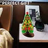Diamond Painting Double Sided 3D Red Christmas Tree Tabletop Ornaments Kits