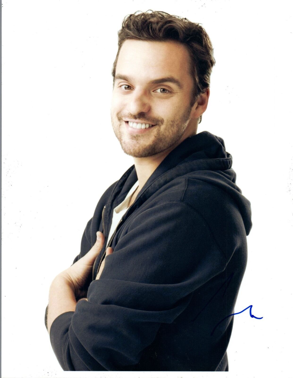 Jake Johnson Signed Autographed 8x10 Photo Poster painting New Girl Lets Be Cops COA VD