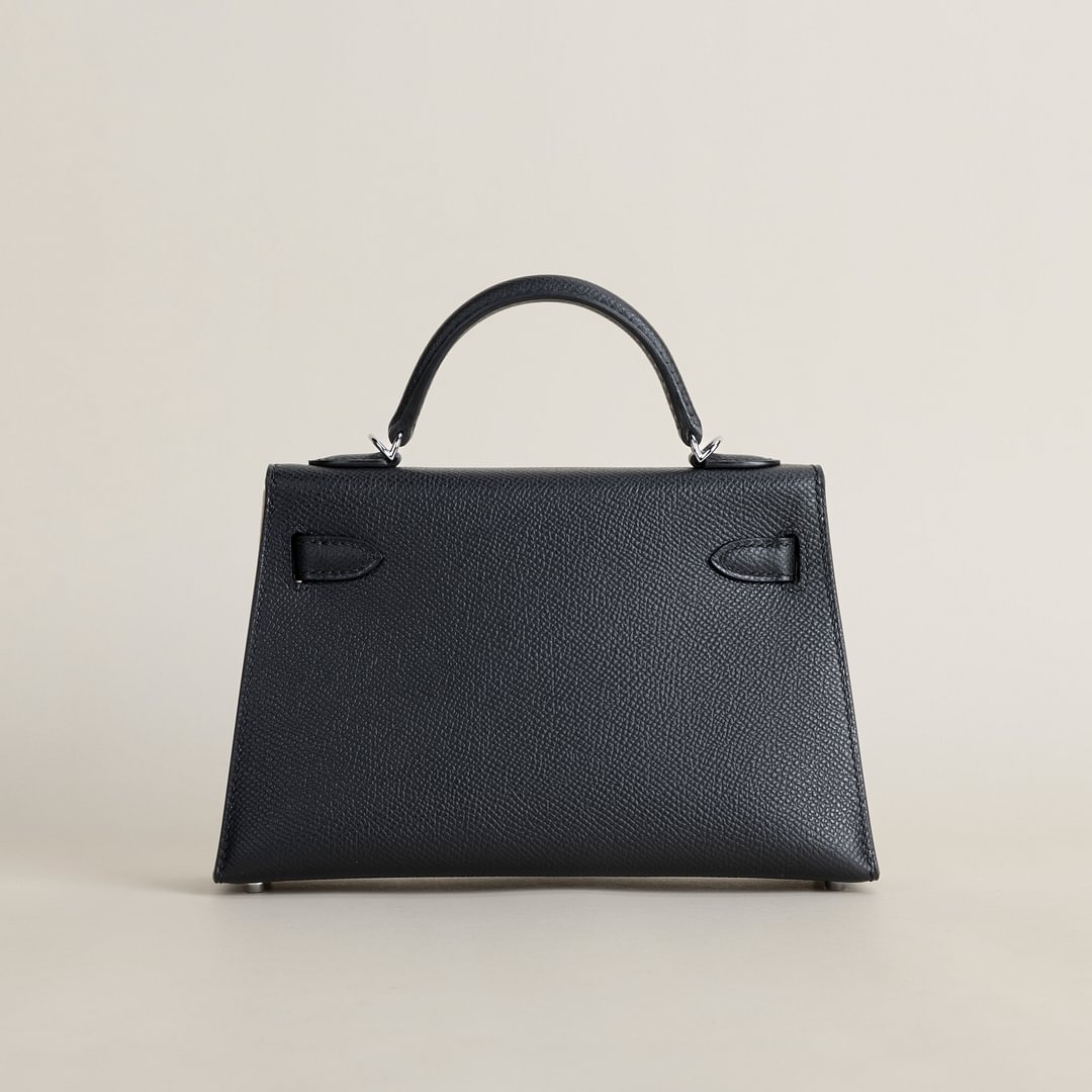 Mini Kelly II Epsom 89 Noir PHW