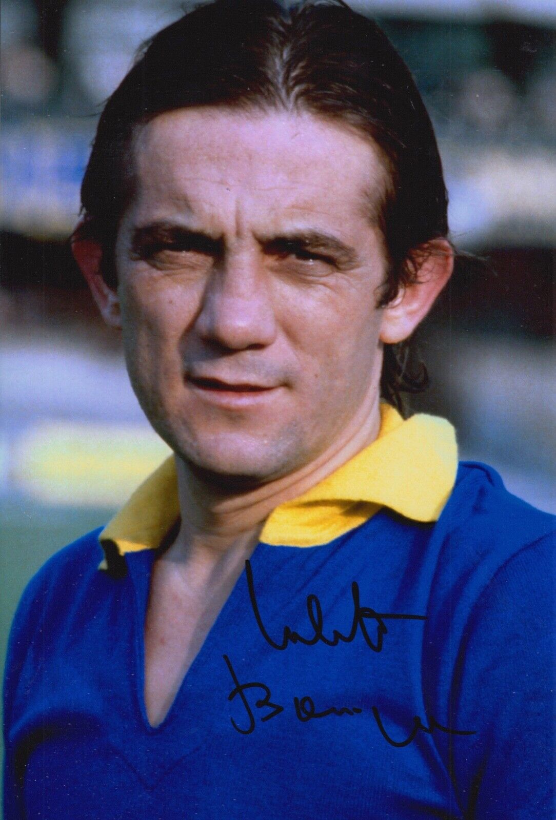 ROBERTO BONINSEGNA HAND SIGNED 12X8 Photo Poster painting VERONA FOOTBALL AUTOGRAPH