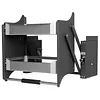 [US Local Warehouse] 2 Tier Pull Down Shelf Heavy Duty Cabinet Organizer for Kitchen Pots Pans