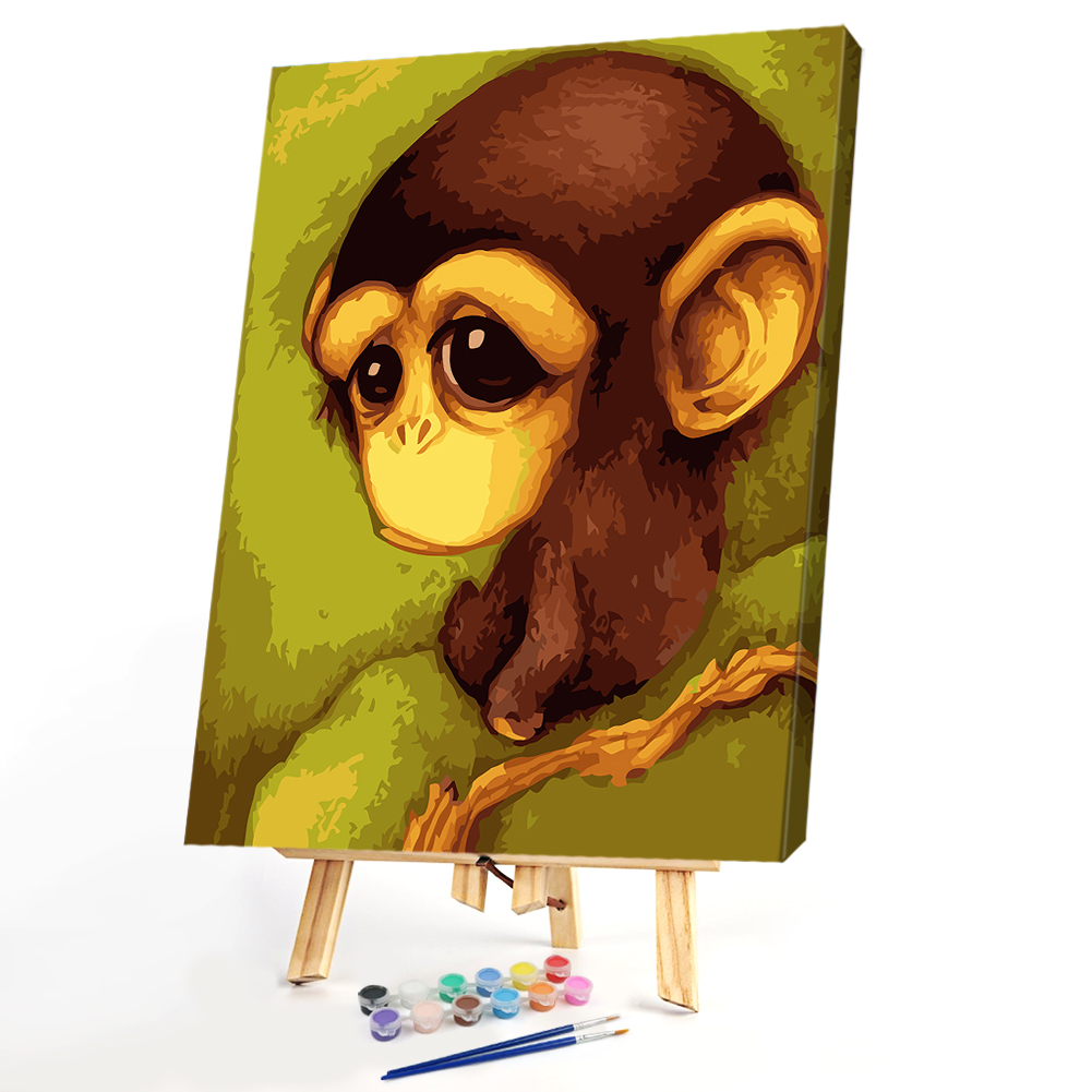 

30*40CM Paint By Numbers-Cute Monkey, 501 Original