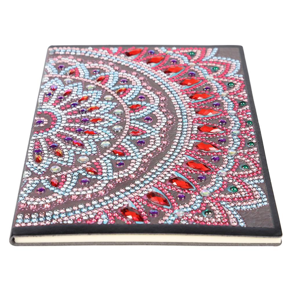 

Mandala-DIY Creative Diamond 50 Pages A5 Notebook, 501 Original