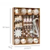 50PCS Christmas Tree Hanging Decor Balls Box
