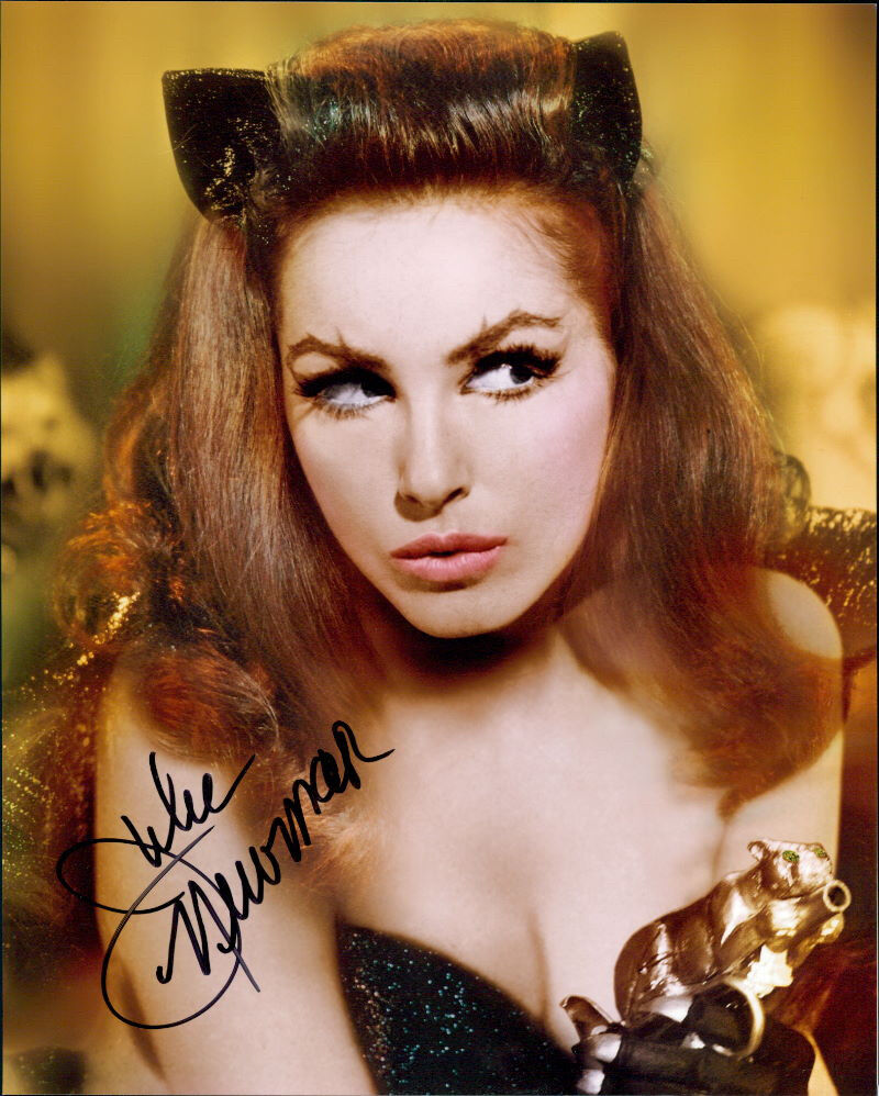 Julie Newmar (Batman) signed authentic 8x10 Photo Poster painting COA