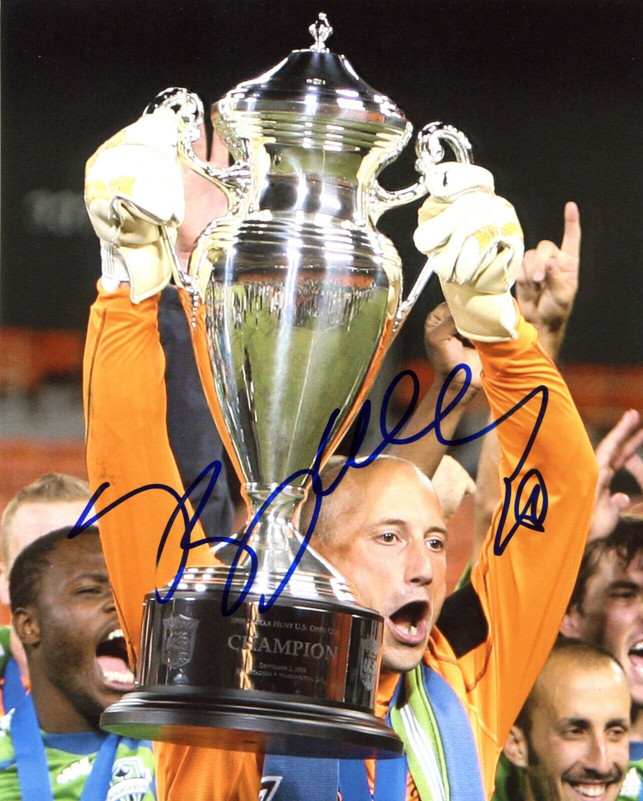 Kasey Keller Autographed Signed 8x10 Photo Poster painting Seattle Sounders COA  Shipping