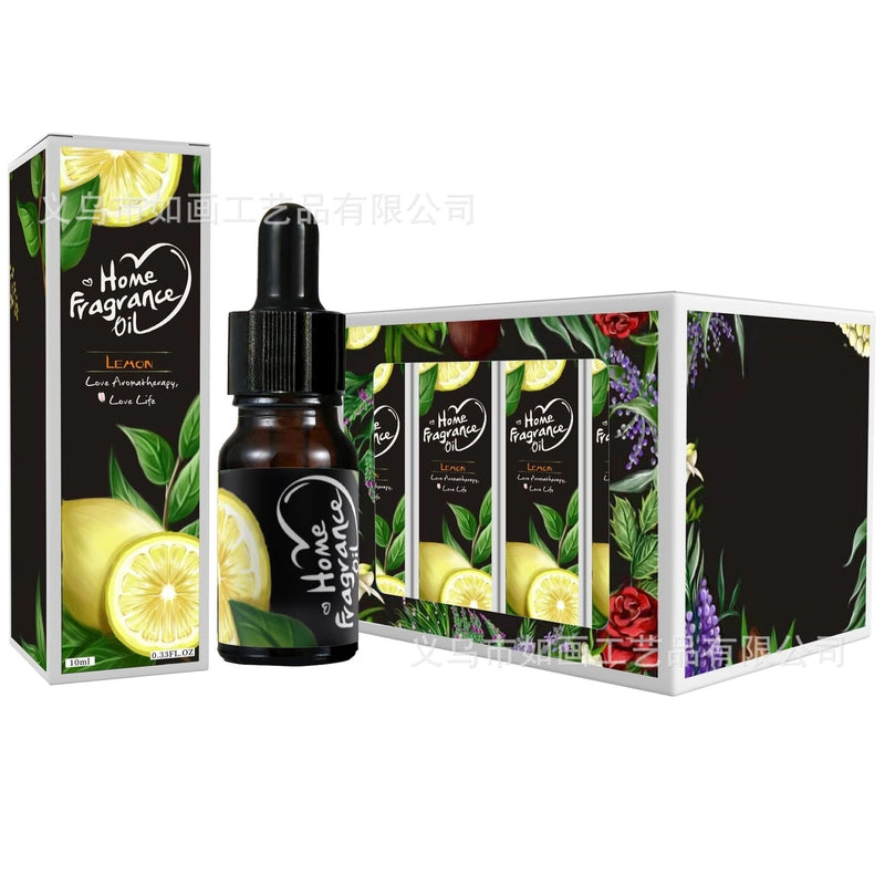 12 Pieces Humidifier Diffuser Dropper Aromatherapy Essential Oil Bedroom Relaxation Soothing Fragrance Source Factory 24 Flavor Plant Essential Oil