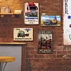 4pcs - Hot Truck Mix - Vintage Metal Signs(8*12Inch) - Vehicle