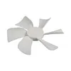 2Pack 6 Inch White Replacement Vent Fan Blades for Bathroom Roof Vent Range Hood