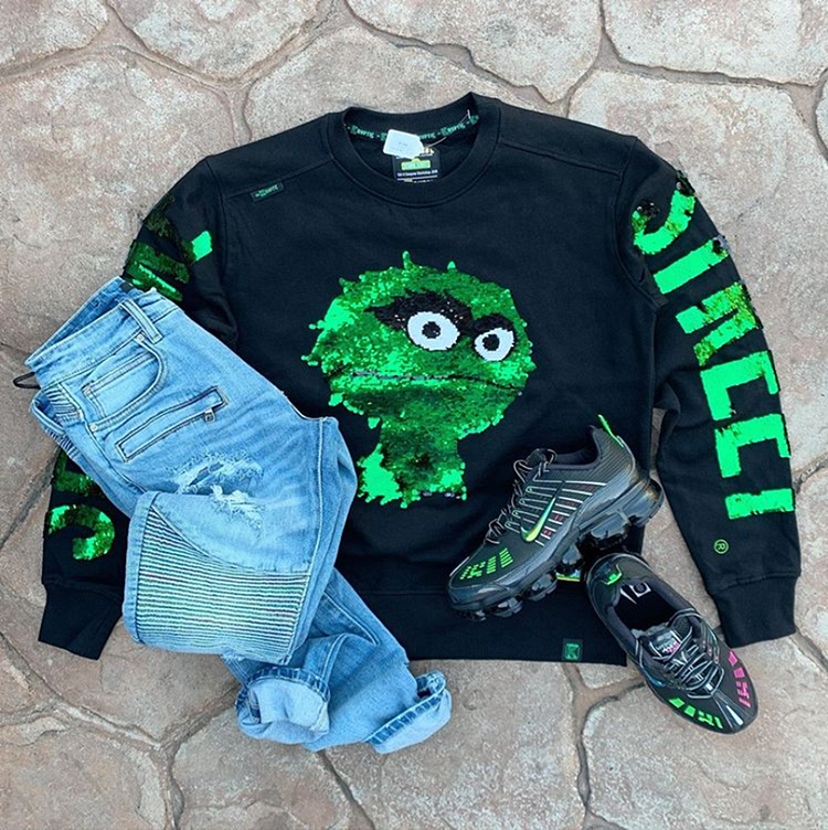 Funny Sesame Street Cartoon Sweatshirt