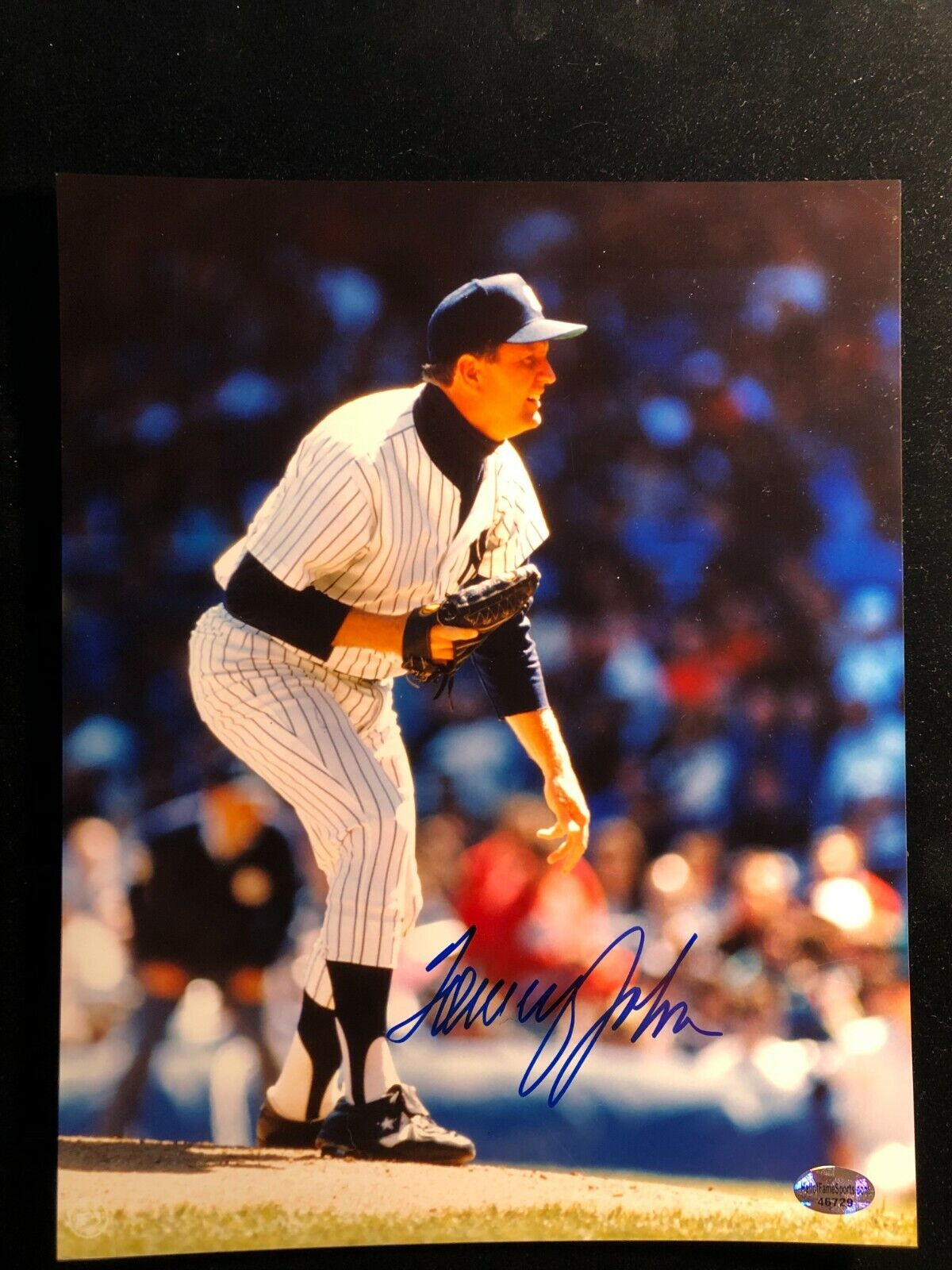 Tommy John Signed Autographed Photo Poster painting - COA - New York Yankees