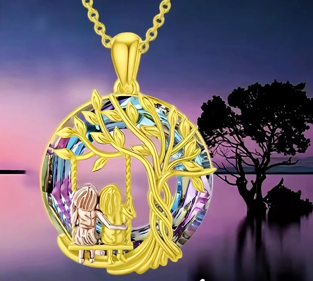 Last Day 49% OFF--🎁Tree of Life Sisters Necklace