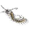 MOC Mechanical Flying Centipede Assembly Building Blocks DIY Insect Mecha Centipede