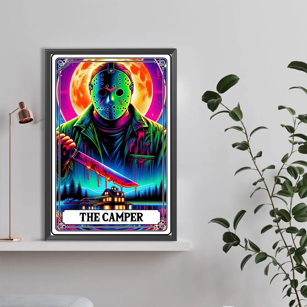 Diamond Painting - Full Round Drill - Tarot Horror Character(Canvas|40*60cm)