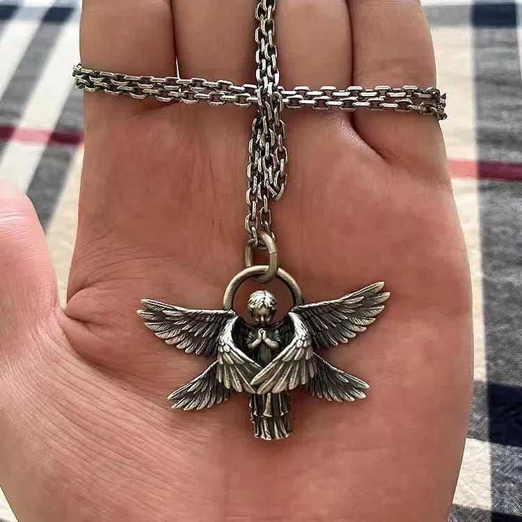 FREE Today: Guardian Angel - Seraphim Angel Wings Necklace
