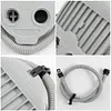5L Boat Foot Pump Anti-Slip Foot Air Pump Portable Air Inflator Boat Accessories