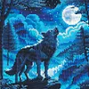 Full Round Drill Framed Light Up Diamond Painting Kits, LED Glowing Wall Art Decor for Home Bedroom Holiday Gifts