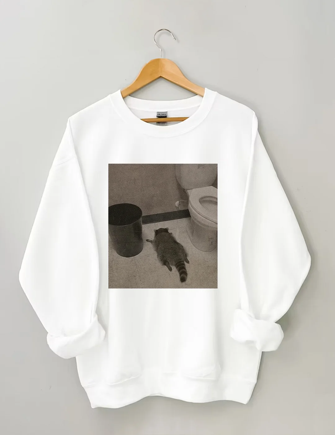 Funny Drunk Raccoon Sweatshirt