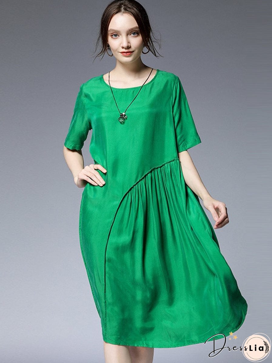 Elegant One-Shoulder Dress