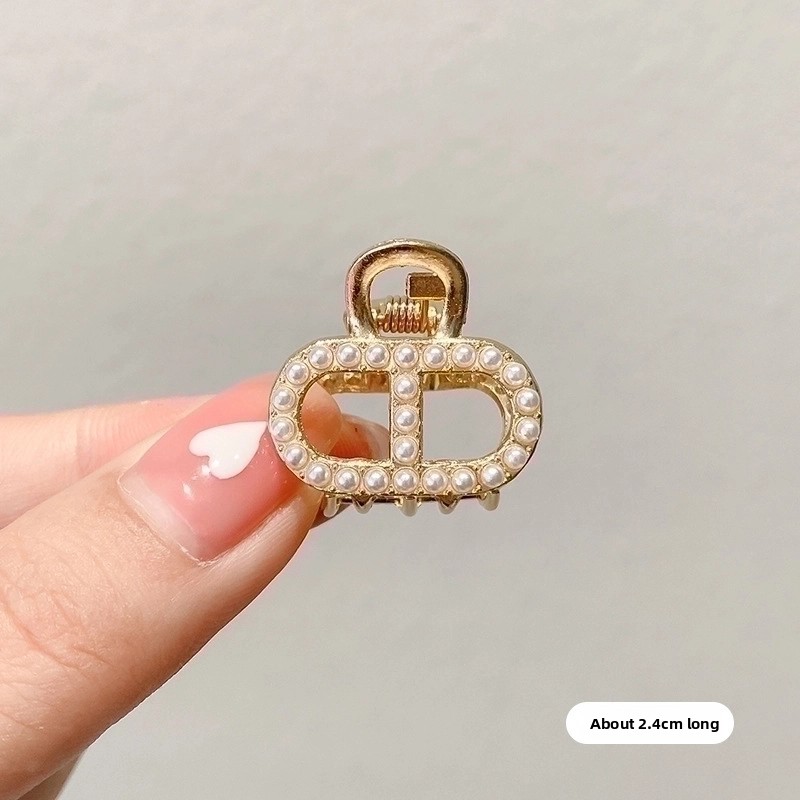 Sweet Butterfly Alloy Plating Inlay Artificial Pearls Rhinestones Hair Claws