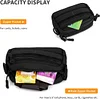 Klein Molle Tasche Taktisch Utility Pouch EDC Zusatztasche Militär Pouch molle Mini Werkzeugtasche für Rucksack Multifunktional Schultertasche Crossbody Umhängetasche Bag für Wandern Camping
