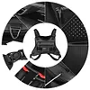 Unisex Front Chest Pack Breathable Lightweight Front Vest Bag Hip Hop Streetwear