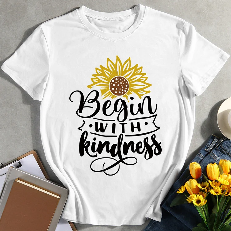 ANB - Sunflower Kindness T-Shirt-012028