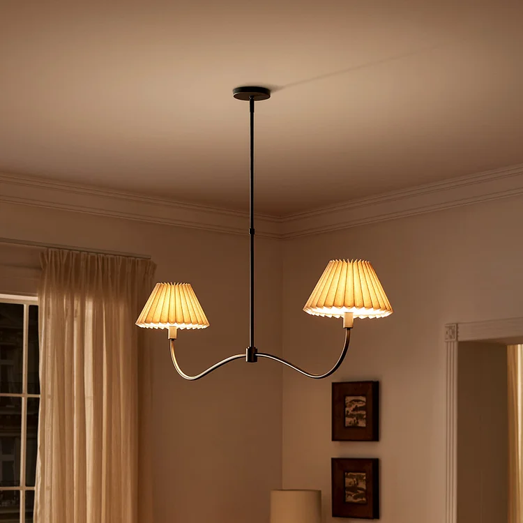 Iris 2-Light Chandelier