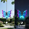 LED Solar-Powered Hanging Animal Lights Waterproof Outdoor Solar Hanging Lantern Auto On/Off Creative Small Sculpture Lights for Garden Backyard Balcony Porch Decor
