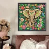 DIY Partial Special Shaped Drill Diamond Painting-Elephant