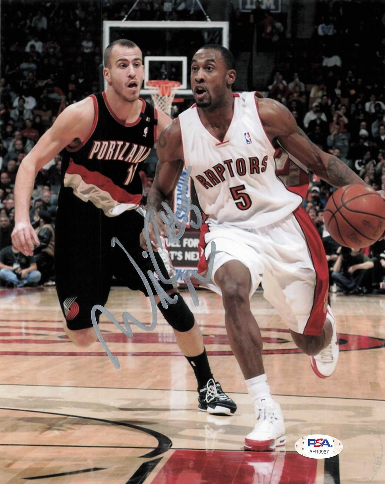 Will Solomon signed 8x10 Photo Poster painting PSA/DNA Toronto Raptors Autographed