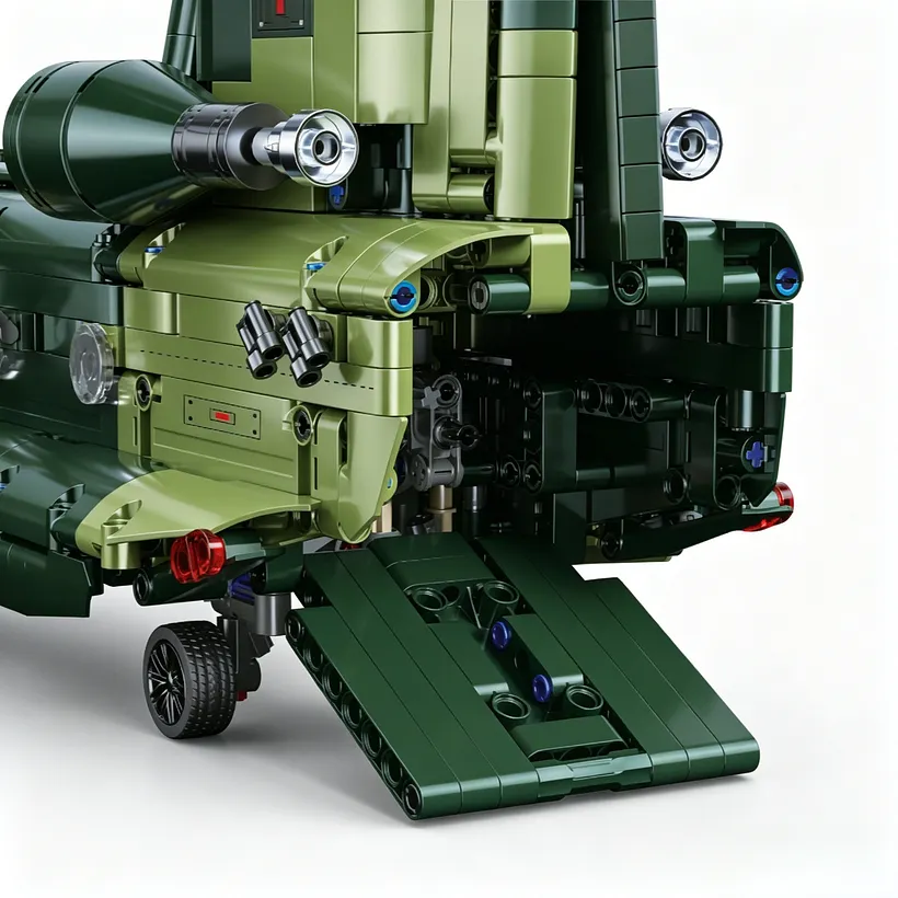 KAVOWORLD 99934 CH-47 Chinook Building Set | 1622 Pieces | 1:18 Scale