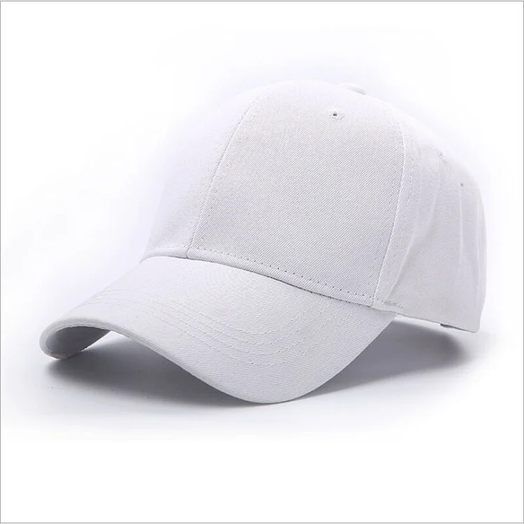 Custom Logo Embroidery for Unisex Adjustable Baseball Cap Women Casual Solid Color Hip Hop Dad Caps Snapback Dad Adult Hat