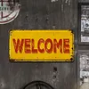 Welcome - Car License(6*12Inch)