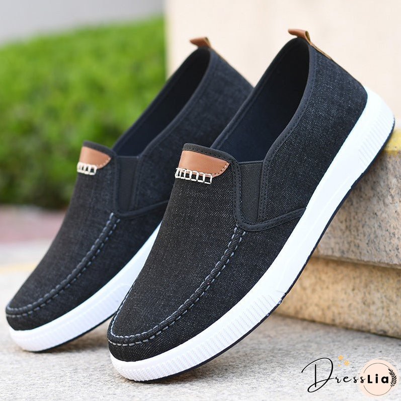 Men's Spring Old Cloth Soft Bottom Canvas Shoes