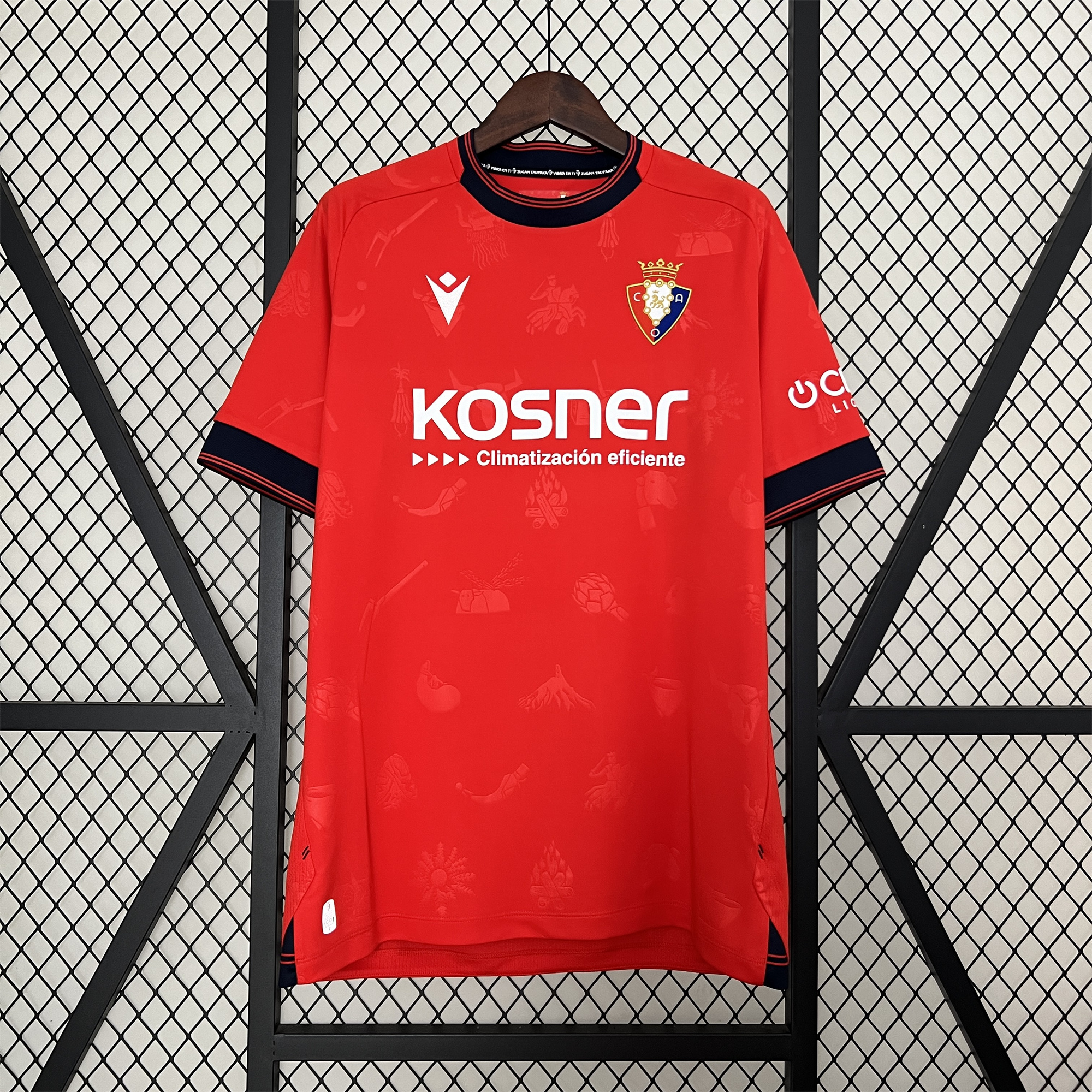 Osasuna 24-25 Home Stadium Jersey - Fans Version